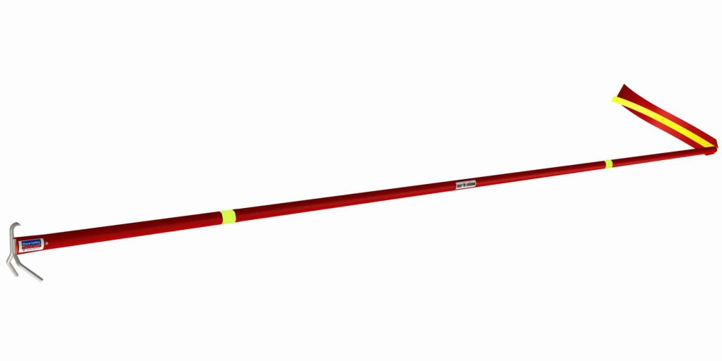 Reach Pole - 4.5m Telecopic Pole With Hook For Rescue